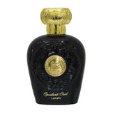 Zwart parfumfles met goudaccenten voor Lattafa Parfum Opulent Oud - Lattafa Parfumspray